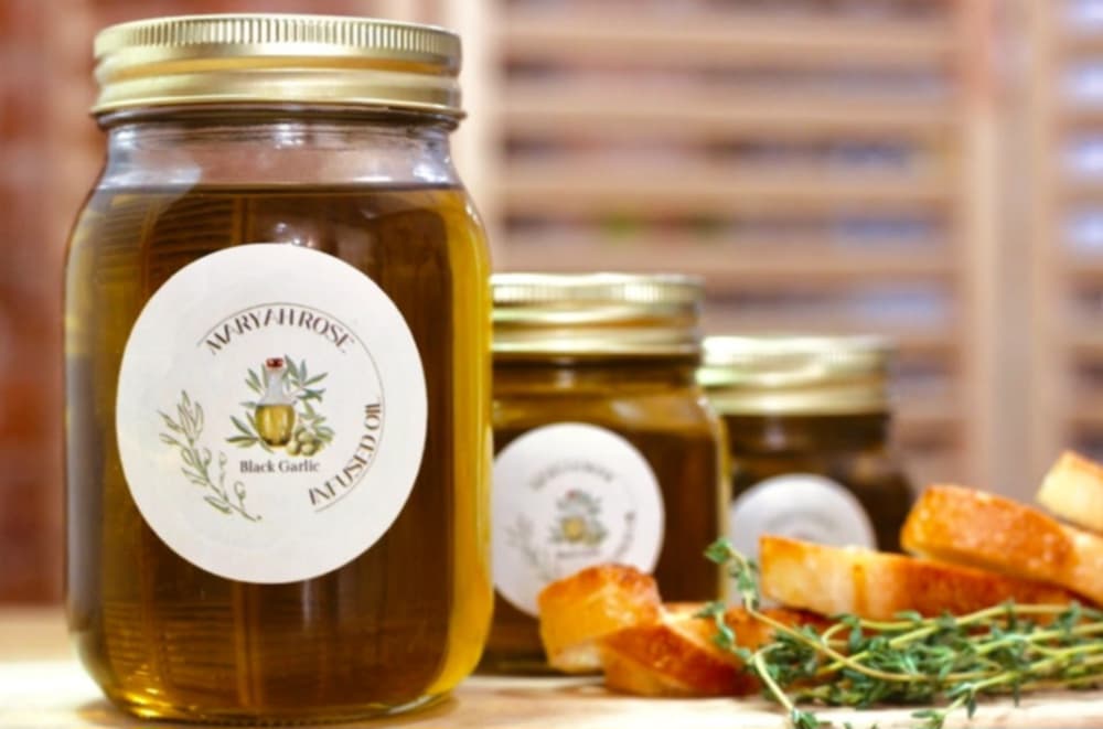 Black Garlic Infused Oil