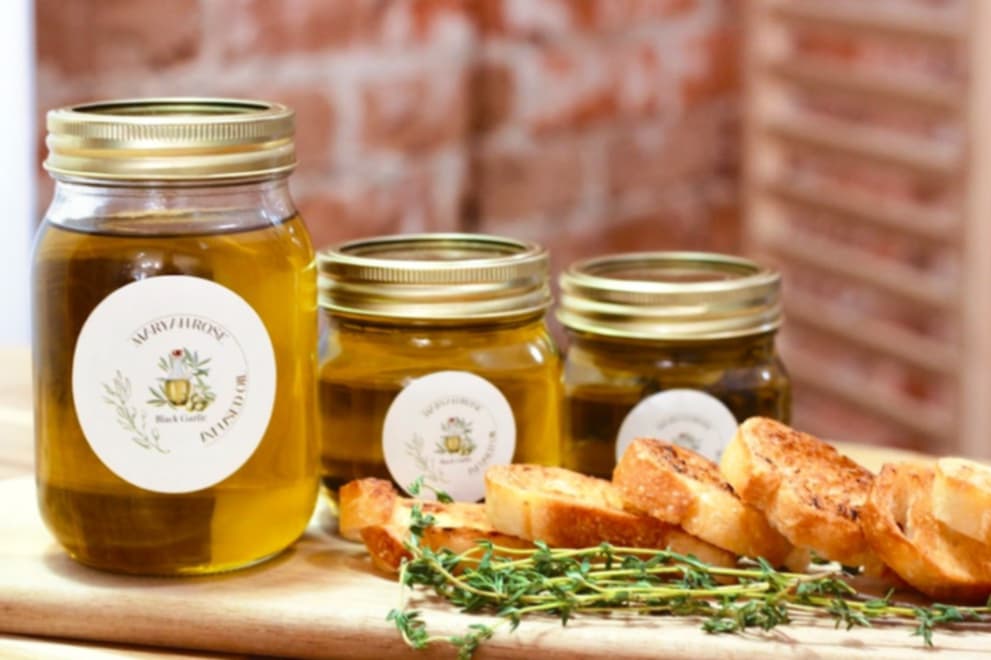 Black Garlic Infused Oil